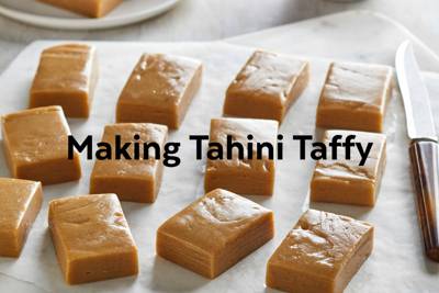 How to Make Tahini Taffy