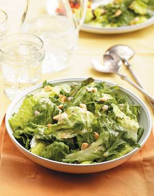 Citrus-Almond Salad with Herb Salad Greens