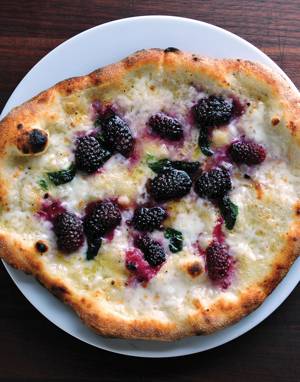 Blackberry Burrata Pizza