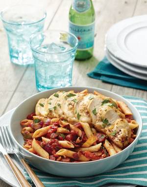 Barbecue Chicken Penne