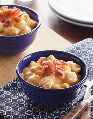 Classic Stove-Top Mac 'n Cheese with Bacon Bits