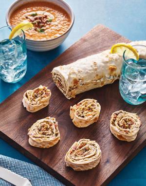 Lavash Roll-Ups with Tapenade
