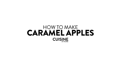 How to Make Caramel Apples