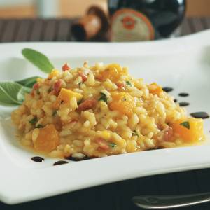 Butternut Squash Risotto with Pancetta & Sage