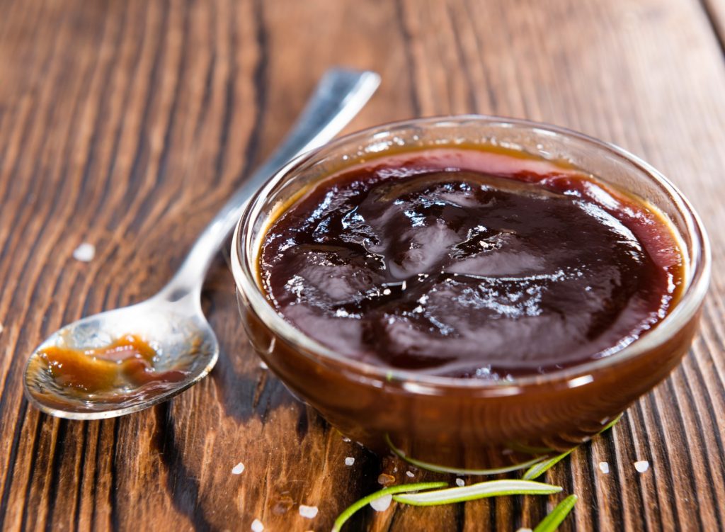 BBQ sauce in a bowl