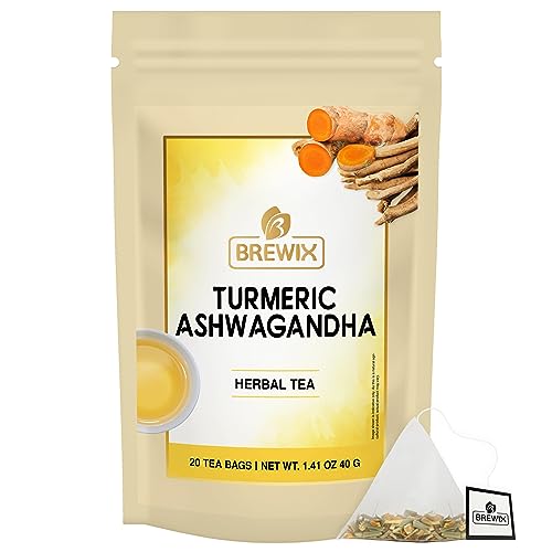 BREWIX Turmeric Ashwagandha Tea Bags