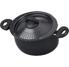 Bialetti Oval Pasta Pot with Strainer