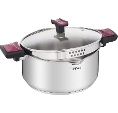 T-fal Stainless Steel Pasta Pot With Strainer