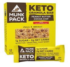 The Munk Pack Keto Bar Sold on Amazon