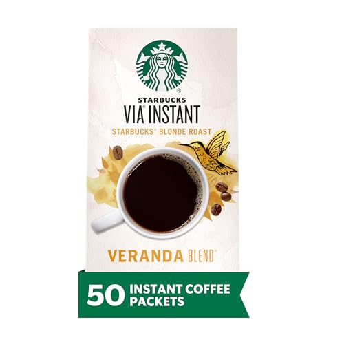 Starbucks VIA Instant Coffee Blonde Roast Packets