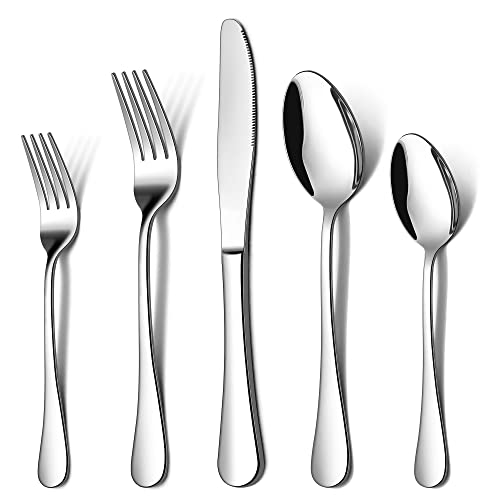 lianyu silverware flatware cutlery utensil set