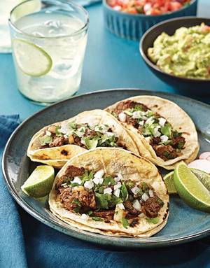Ancho Chile Steak Tacos