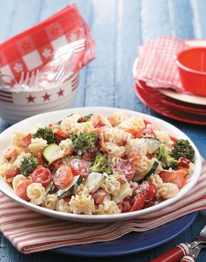Pasta Salad with Bacon & Ranch