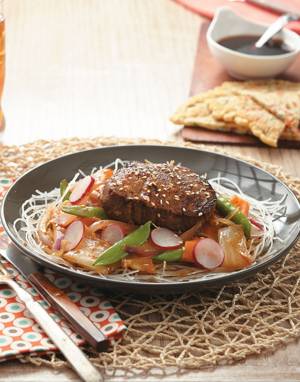 Korean Beef & Noodle Stir-Fry