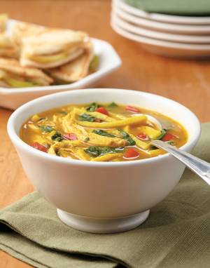 Curry Chicken Noodle Soup