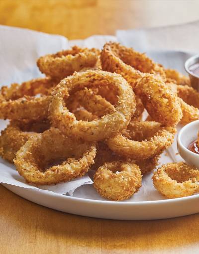 Coconut-Crusted Onion Rings