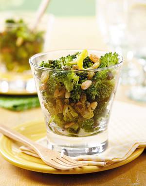 Broccoli Salad with Golden Raisins