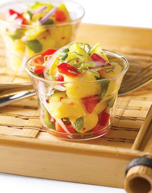 Sweet & Spicy Pineapple Salad