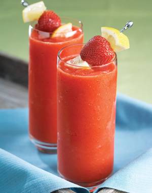 Strawberry Lemonade Smoothies
