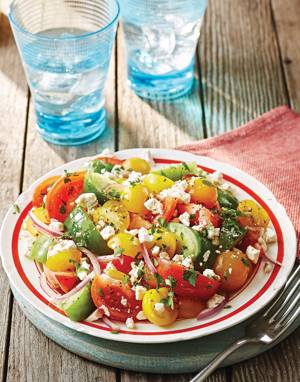 Tomato Salad with ricotta salata