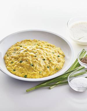 French-Style Small Curd Scrambled Eggs