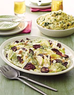Fennel & Apple Salad with Roasted Beets