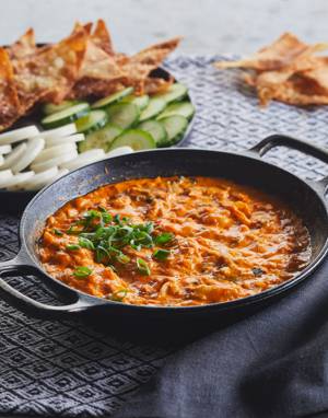 Cheesy Grilled Kimchi Dip