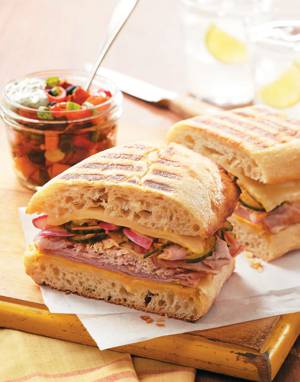 Cubano Sandwich with Quick Pickles
