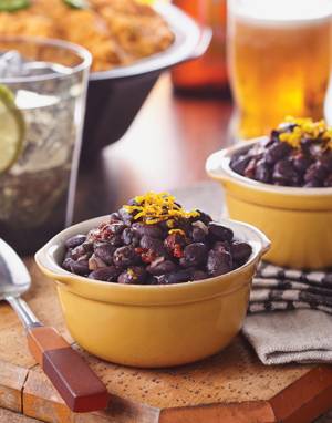 Black Beans with Chipotle, Lime & Orange