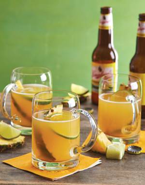 Tailgate Punch with Pineapple & Lime