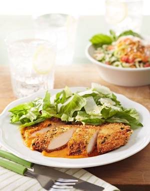 Fennel-Crusted Chicken Cutlets