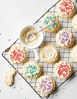 Easy Frosted Sugar Cookies