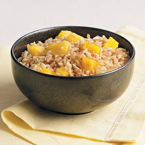Pineapple-Ginger Brown Rice