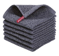 World's Best Dish Cloth (6 Pack, Assorted) 