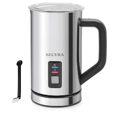 Zulay Kitchen Froth N Go Rechargeable Milk Frother - Black Online