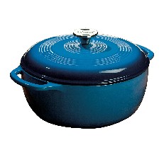 Segretto Cookware Enameled Cast Iron Dutch Oven with Handle, 6