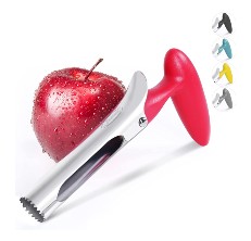 The Zulay Kitchen Store Apple Corer Removes Fruit Cores Easily