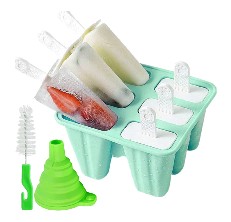 GCP Products (12 Cavity Mold) Stainless Steel Popsicle Mold - Metal Ice Pop  Molds Bpa Free