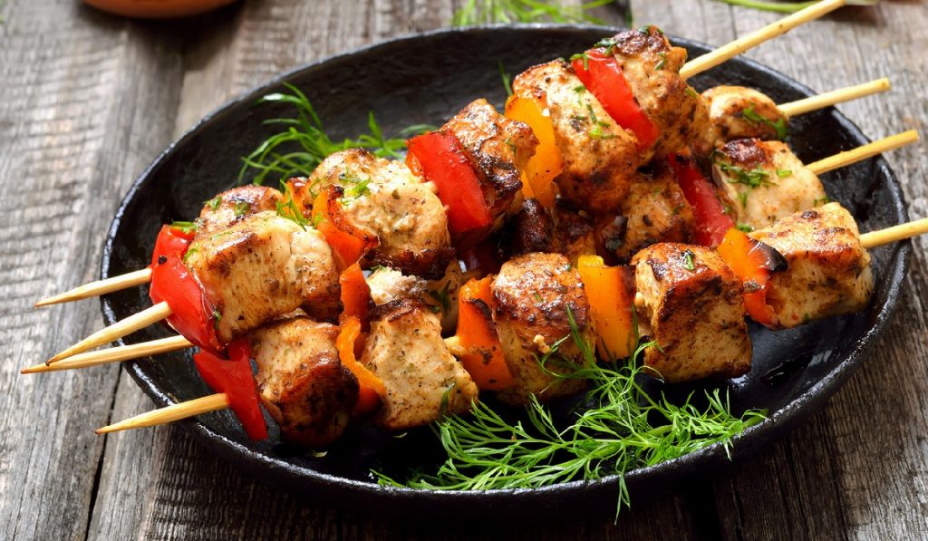 bamboo skewers are useful for delicious grilled food