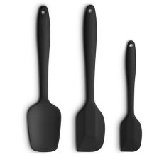 Mini Silicone Spatula Tool Heat Resistant Long Handle Dual-Ended Scraper  Beauty Spatula with Spoon Jam Spatulas Kitchen Gadgets