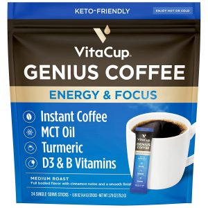 VitaCup Medium-Dark Roast Single Serve Coffee Cups, Slim Blend (60 ct.) -  Sam's Club