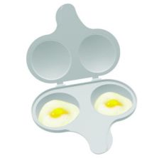 Travelwnat Modern Innovations Egg Poacher Tray - Complimentary Silicone  Mitt - Egg Poacher Insert for Poaching Eggs & Eggs Benedict - Poached Egg