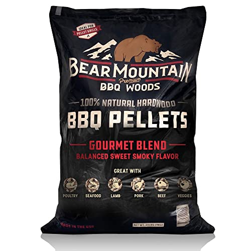 Bear Mountain wood pellets BBQ grill accessory
