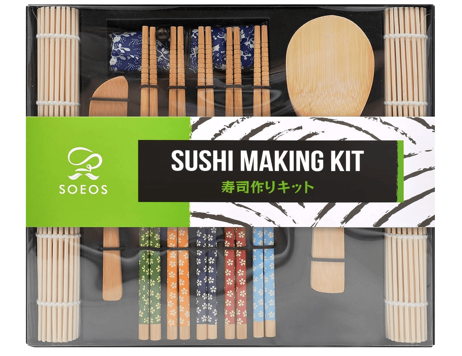 Sushi Making Kit Bamboo Sushi Maker Professional Sushi Starter Kit