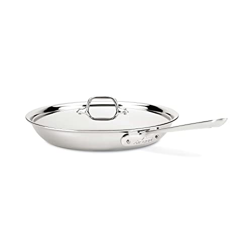 All-Clad stainless steel frying pan