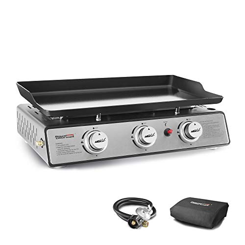 Royal gourmet portable table top gas grill griddle