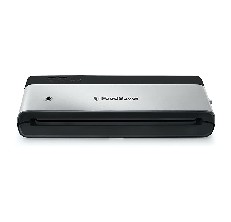 Front-facing image of the FoodSaver food vacuum sealer on a white background.