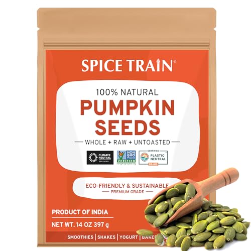 SPICE TRAIN Raw Pumpkin Seeds 14oz