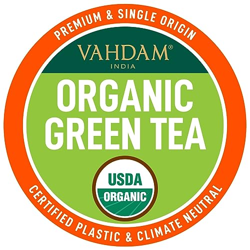 VAHDAM Organic Himalayan Green Tea K-Cups