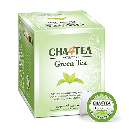 Cha4TEA Green Tea K-Cup Pods